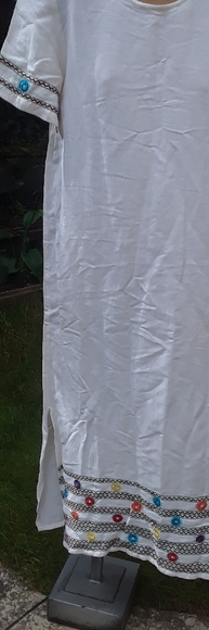 Boho Maxi dress and matching vest - Picture 3 of 15